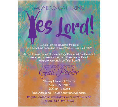 Yes Lord Postcard Design