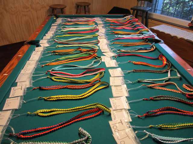 TFF Brandon Clinic Receives  Lanyards2013